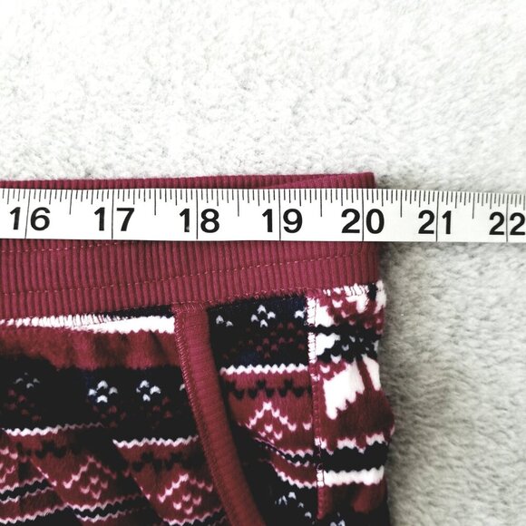 Nautica Women's Size XL 2 Piece Soft Warm Cozy Plush Pajama Sleepwear Set Snow - Picture 13 of 14